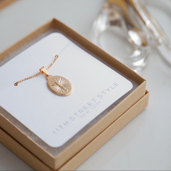 Crucifix Necklace | 18k Gold Filled - Picture 3 of 6